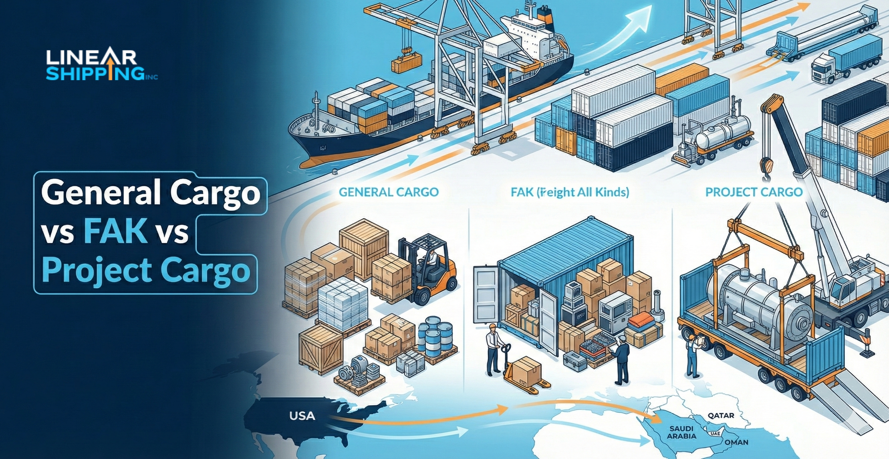 General Cargo vs FAK vs Project Cargo