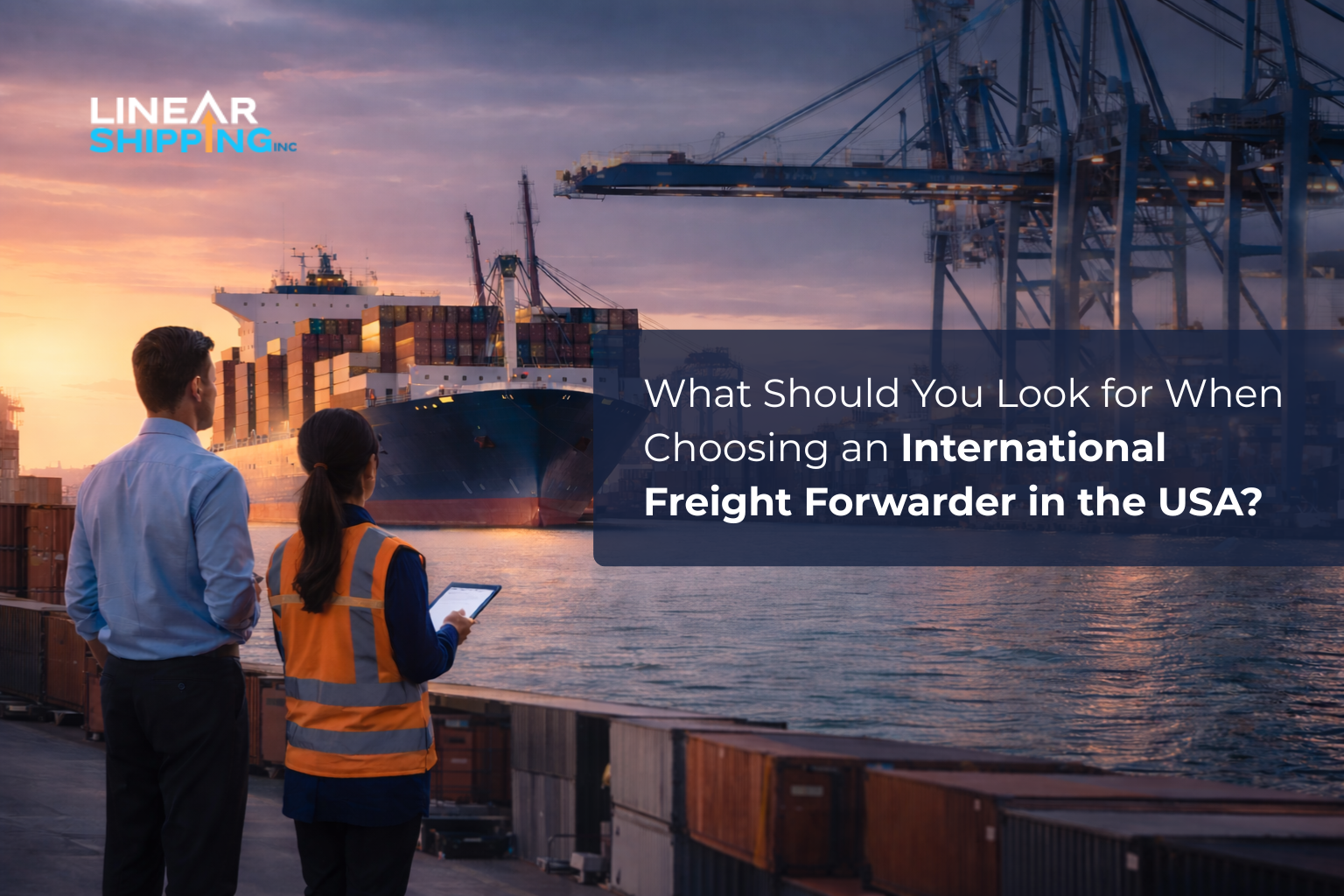 How to Choose an International Freight Forwarder in the USA How to Choose an International Freight Forwarder in the USA